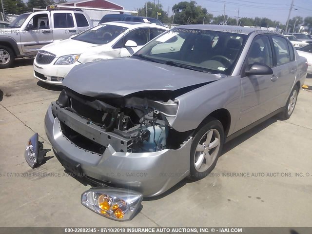 1G1ZS58F87F208179 - 2007 CHEVROLET MALIBU LS SILVER photo 2