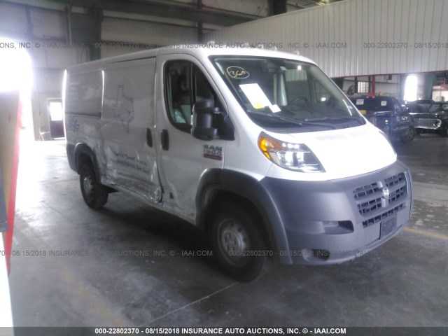 3C6TRVAG2HE531478 - 2017 RAM PROMASTER 1500 1500 STANDARD WHITE photo 1