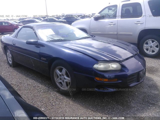 2G1FP22G5X2134077 - 1999 CHEVROLET CAMARO Z28 Dark Blue photo 1