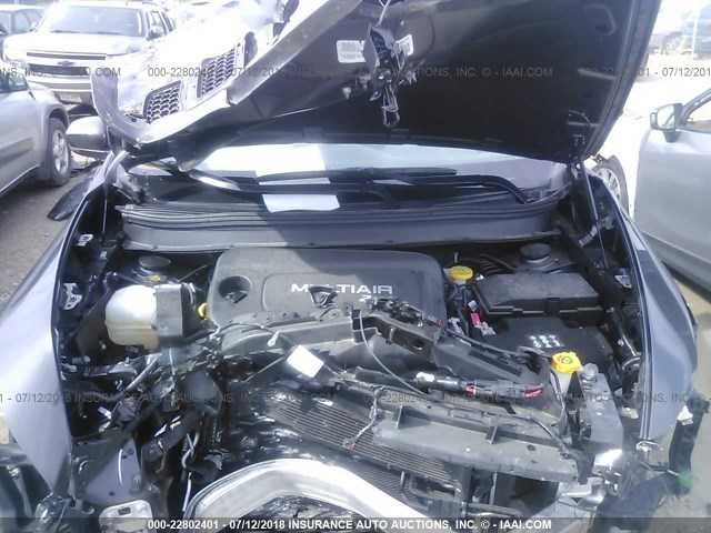 1C4PJLCB8HW508624 - 2017 JEEP CHEROKEE LATITUDE Boz foto 10