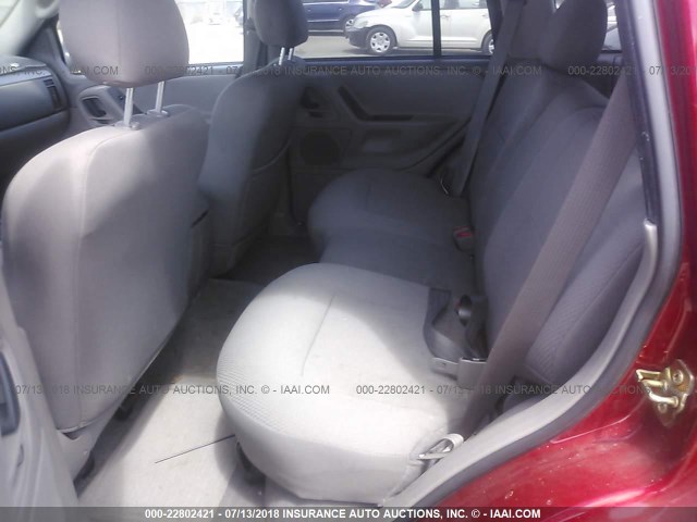 1J4GX48S74C388365 - 2004 JEEP GRAND CHEROKEE LAREDO/COLUMBIA/FREEDOM 红色 照片 8