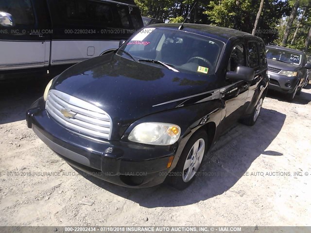 3GNCA13D78S710846 - 2008 CHEVROLET HHR LS შავი ფოტო 2