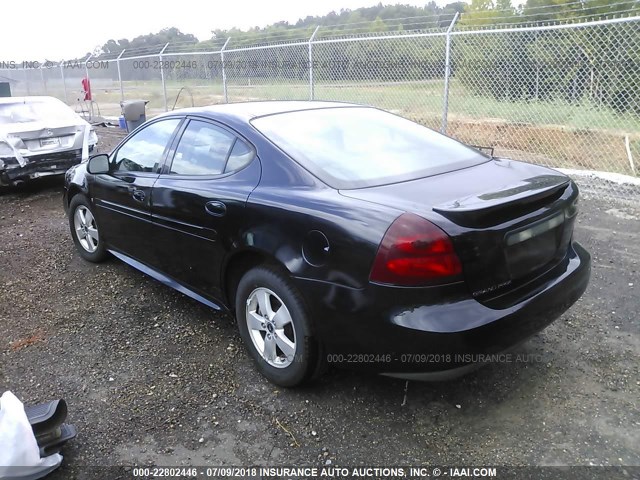 2G2WP552261204989 - 2006 PONTIAC GRAND PRIX BLACK photo 3