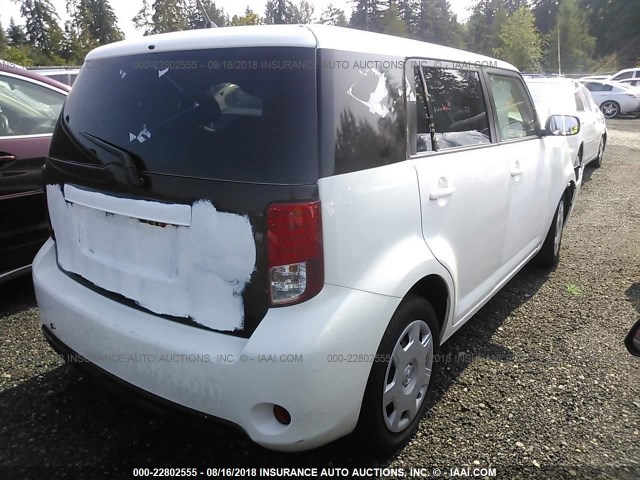 JTLZE4FE1EJ054626 - 2014 TOYOTA SCION XB Ақ фото 4