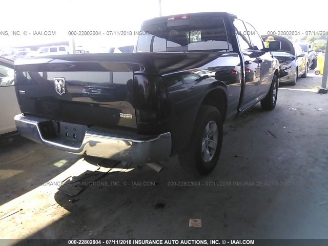 1C6RR6GG8HS775527 - 2017 RAM 1500 BLACK photo 4