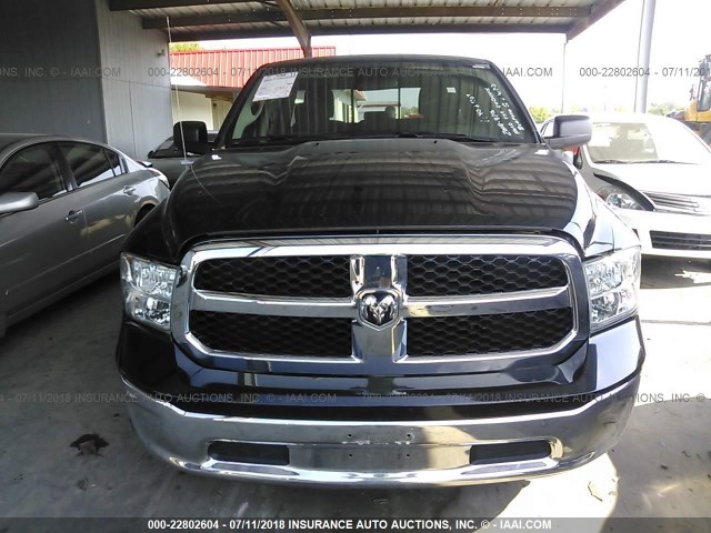 1C6RR6GG8HS775527 - 2017 RAM 1500 BLACK photo 6