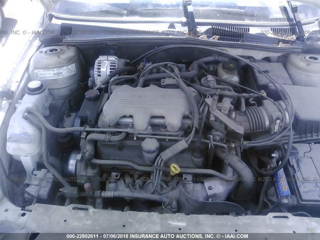 1G1NE52M3W6200504 - 1998 CHEVROLET MALIBU LS WHITE photo 10