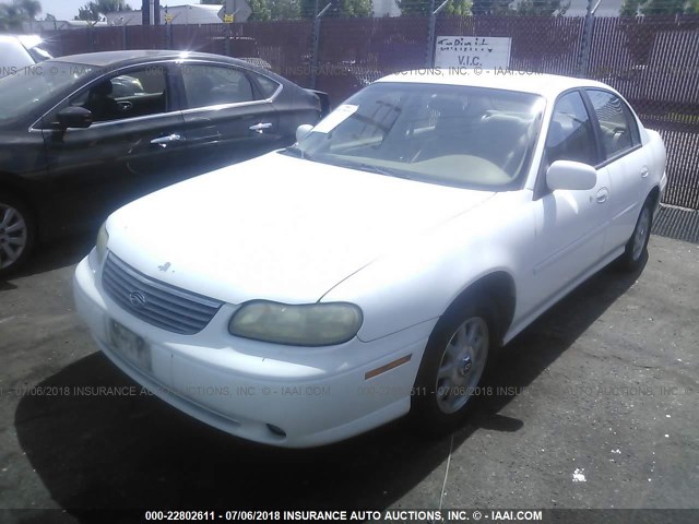 1G1NE52M3W6200504 - 1998 CHEVROLET MALIBU LS WHITE photo 2