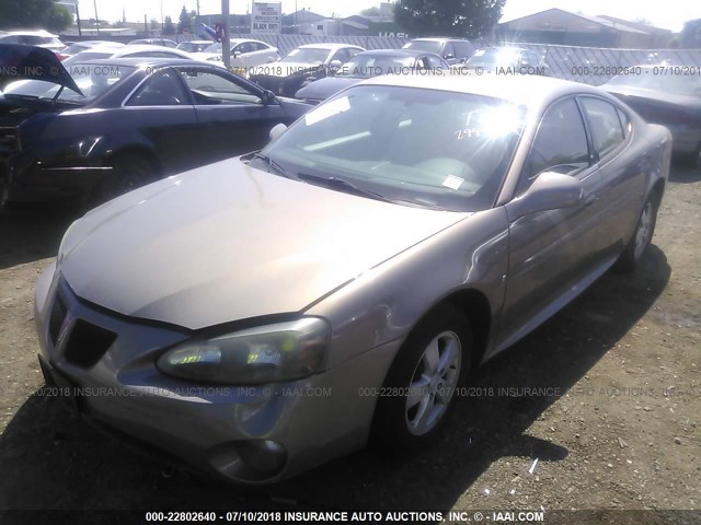 2G2WP552161294958 - 2006 PONTIAC GRAND PRIX BROWN photo 2