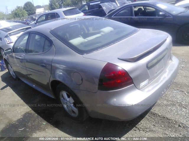 2G2WP552161294958 - 2006 PONTIAC GRAND PRIX BROWN photo 3