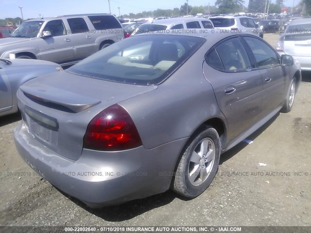 2G2WP552161294958 - 2006 PONTIAC GRAND PRIX BROWN photo 4