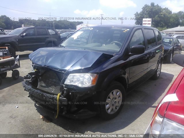 2A8HR44H08R743459 - 2008 CHRYSLER TOWN & COUNTRY LX BLUE photo 2