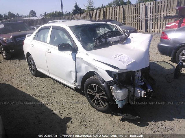 JTDBL40E49J026563 - 2009 TOYOTA COROLLA LE/XLE WHITE photo 1