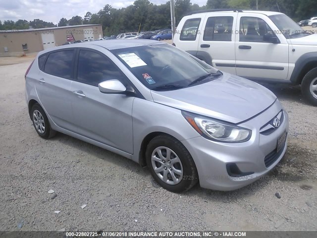 KMHCT5AE6DU110525 - 2013 HYUNDAI ACCENT GLS/GS GRAY photo 1