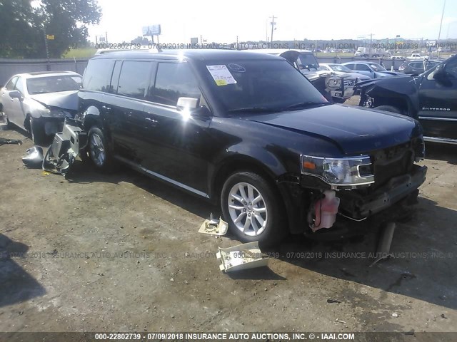 2FMGK5B82DBD05654 - 2013 FORD FLEX SE BLACK photo 1