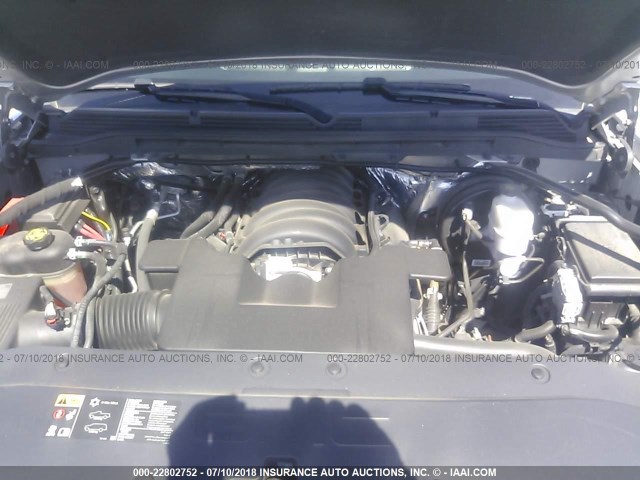 3GTP1UEC5FG380270 - 2015 GMC SIERRA C1500 SLE SILVER photo 10