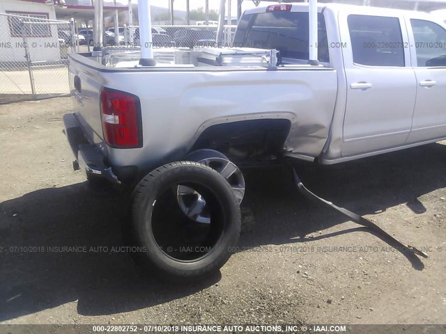 3GTP1UEC5FG380270 - 2015 GMC SIERRA C1500 SLE SILVER photo 6