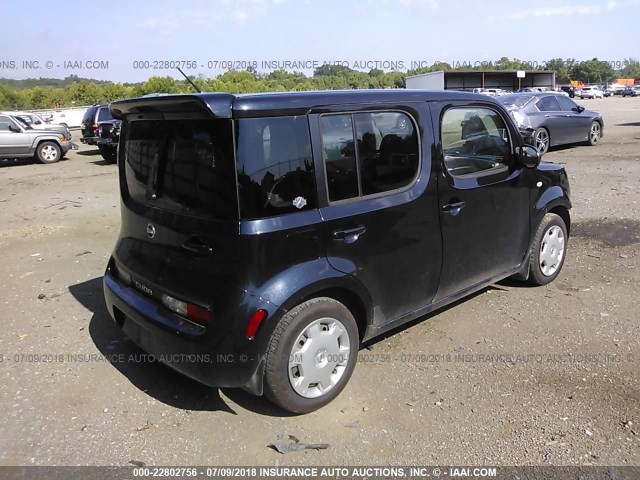 JN8AZ2KR0BT205275 - 2011 NISSAN CUBE S/SL/KROM BLACK photo 4