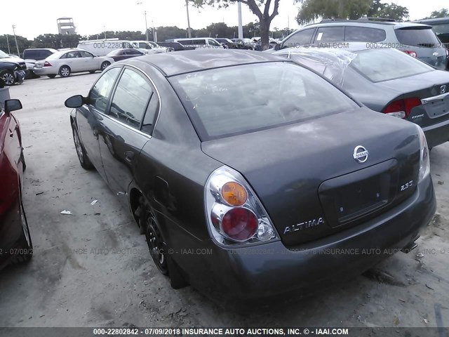 1N4AL11D85N466715 - 2005 NISSAN ALTIMA S/SL GRAY photo 3