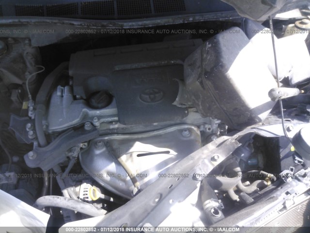 4T1BF1FK2CU048131 - 2012 TOYOTA CAMRY SE/LE/XLE შავი ფოტო 10