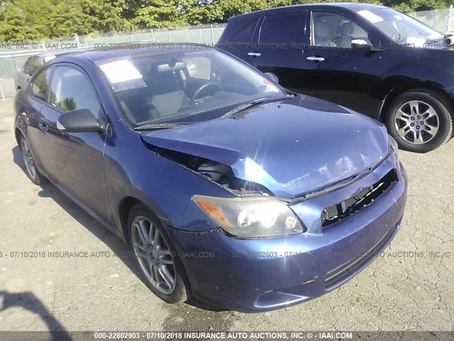 JTKDE167X80250122 - 2008 TOYOTA SCION TC ლურჯი ფოტო 1