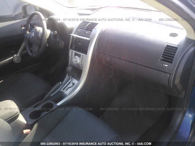 JTKDE167X80250122 - 2008 TOYOTA SCION TC ლურჯი ფოტო 5