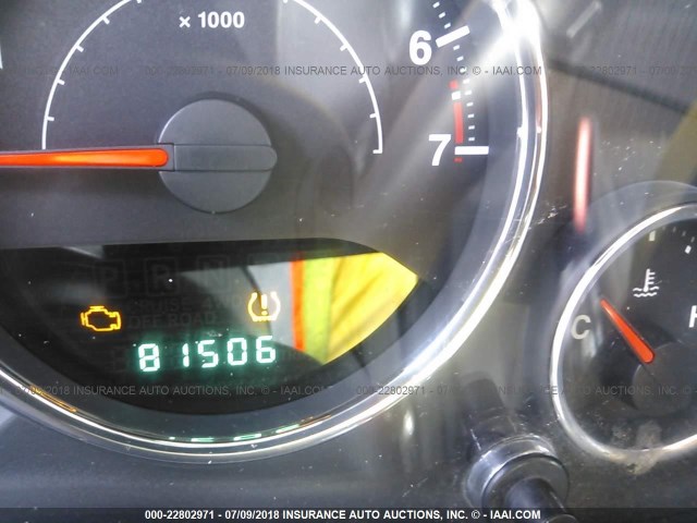 1C4AJWAG5CL287063 - 2012 JEEP WRANGLER SPORT 黑色 照片 7