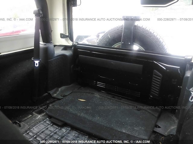 1C4AJWAG5CL287063 - 2012 JEEP WRANGLER SPORT 黑色 照片 8