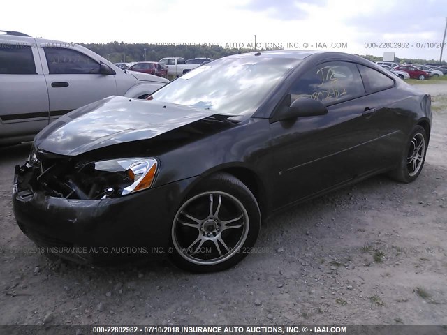 1G2ZM171764247943 - 2006 PONTIAC G6 GTP GRAY photo 2