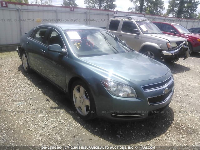 1G1ZJ577594213688 - 2009 CHEVROLET MALIBU 2LT GREEN photo 1