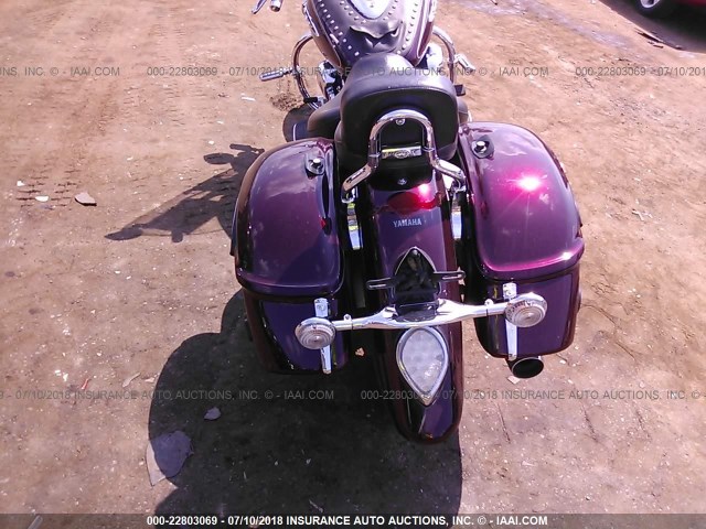 JYAVP28E0BA004071 - 2011 YAMAHA XV1700 AS/ATS BURGUNDY photo 6