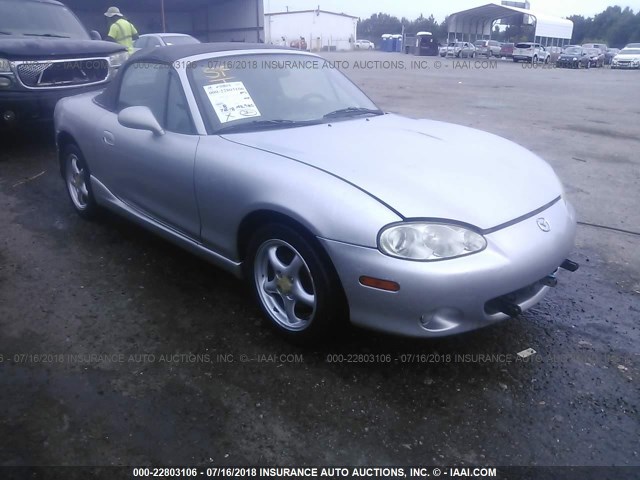 JM1NB353X20228045 - 2002 MAZDA MX-5 MIATA LS SILVER photo 1