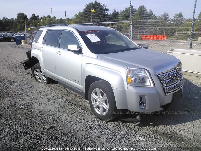 2GKFLWEK9F6355266 - 2015 GMC TERRAIN SLE SILVER photo 1