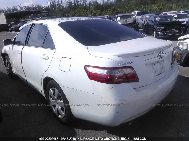 4T1BE46K57U580127 - 2007 TOYOTA CAMRY NEW GENERAT CE/LE/XLE/SE WHITE photo 3