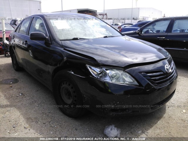 4T1BE46K29U827607 - 2009 TOYOTA CAMRY SE/LE/XLE BLACK photo 1