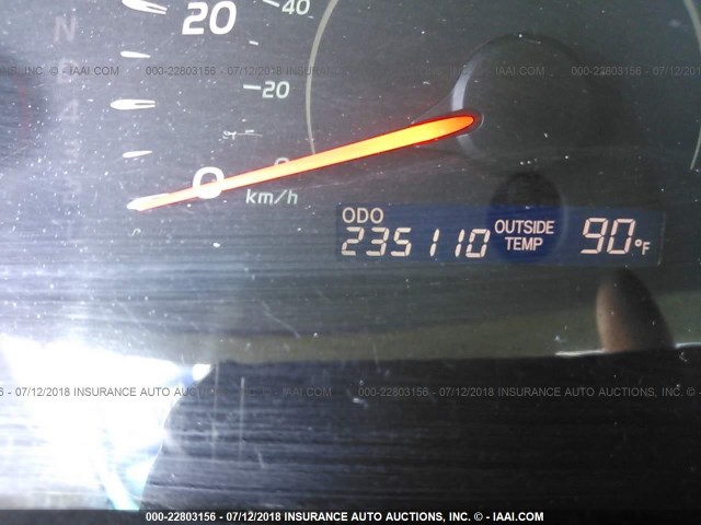 4T1BE46K29U827607 - 2009 TOYOTA CAMRY SE/LE/XLE BLACK photo 7