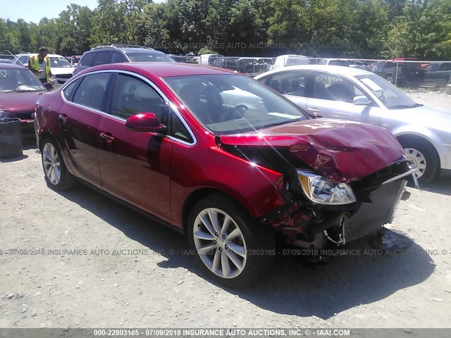 1G4PR5SK8E4137473 - 2014 BUICK VERANO CONVENIENCE RED photo 1