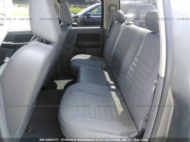 1D7HA18K28J137481 - 2008 DODGE RAM 1500 ST GRAY photo 8