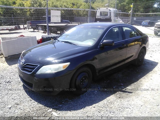 4T1BF3EK5AU104850 - 2010 TOYOTA CAMRY SE/LE/XLE შავი ფოტო 2