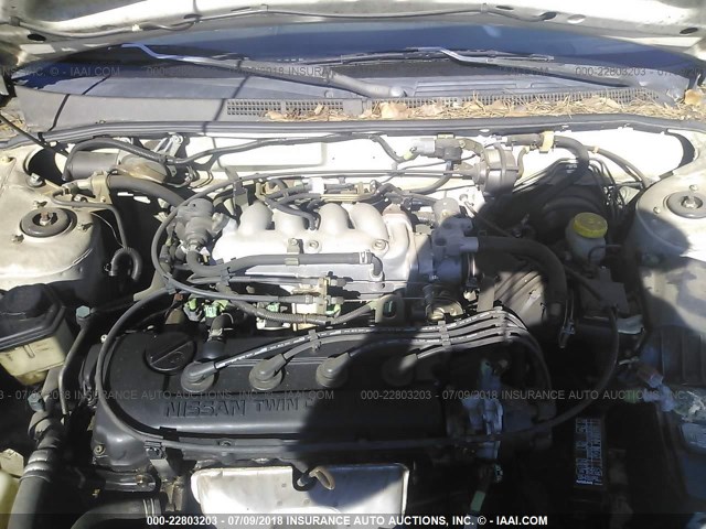 3N1AB41DXXL084383 - 1999 NISSAN SENTRA XE/GXE SILVER photo 10