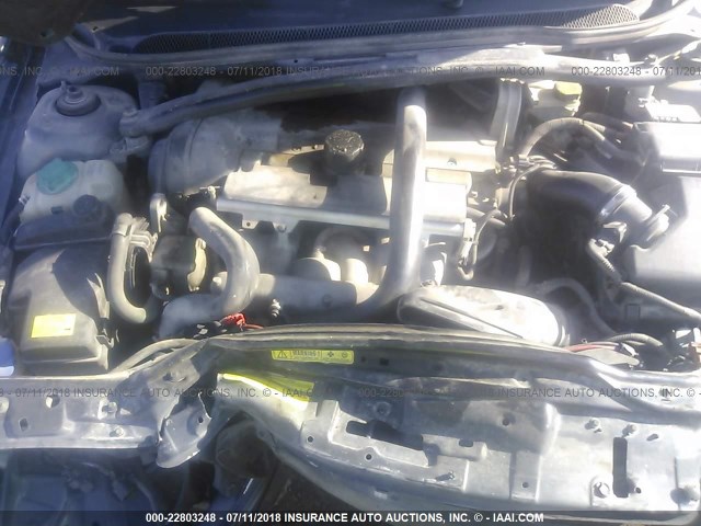 YV1RS592962538500 - 2006 VOLVO S60 2.5T GRAY photo 10