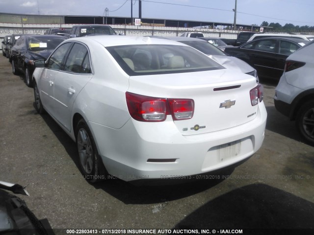 1G11C5SLXEF199393 - 2014 CHEVROLET MALIBU 1LT 白色 照片 3