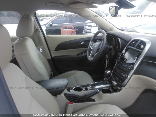 1G11C5SLXEF199393 - 2014 CHEVROLET MALIBU 1LT 白色 照片 5