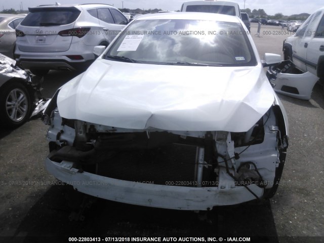 1G11C5SLXEF199393 - 2014 CHEVROLET MALIBU 1LT 白色 照片 6