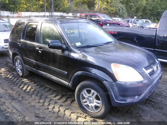 JHLRD78803C021421 - 2003 HONDA CR-V EX BLACK photo 1