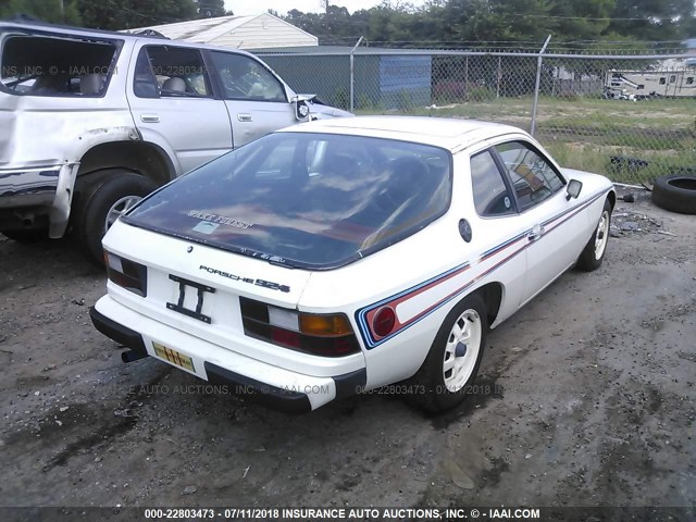 9247209921 - 1977 PORSCHE 924 WHITE photo 4