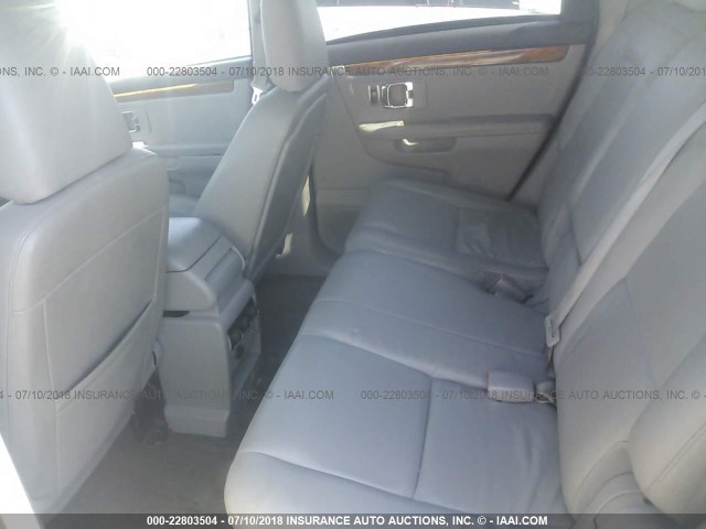 2S3DA517576105644 - 2007 SUZUKI XL7 LUXURY SILVER photo 8