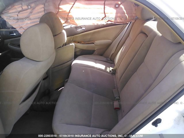 1HGCM56795A017711 - 2005 HONDA ACCORD EX WHITE photo 8