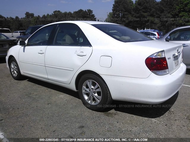 4T1BF32K25U091047 - 2005 TOYOTA CAMRY LE/XLE/SE Ağ foto 3