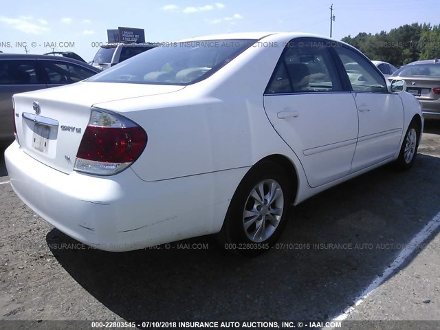 4T1BF32K25U091047 - 2005 TOYOTA CAMRY LE/XLE/SE Ağ foto 4